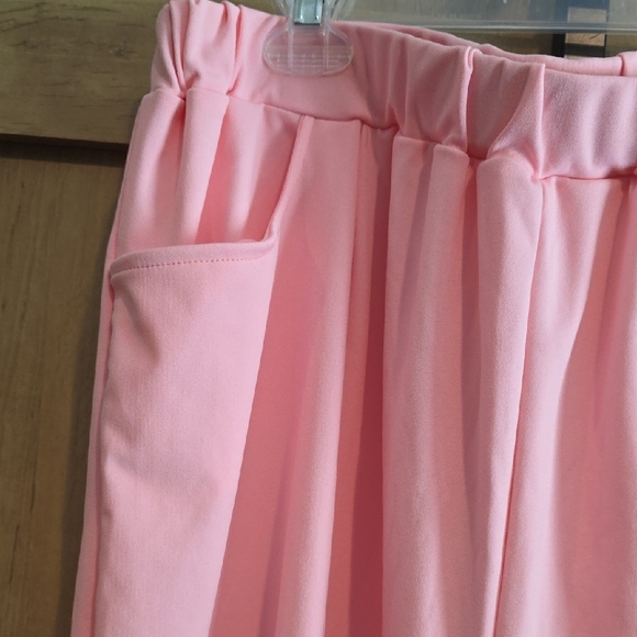 (J32) Pink Straight Leg Pants Plus Sz 3X - Picture 2 of 7